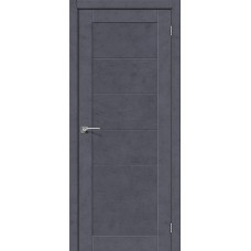 Дверь экошпон BRAVO el'PORTA Легно-21 ДГ Graphite Art