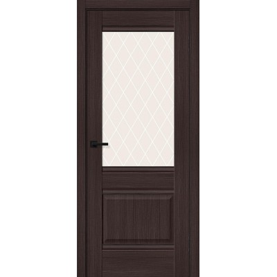 Дверь экошпон Bravo Prima-3 ДО Wenge Melinga