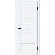 Дверь ПЭТ BRAVO Браво-28/2 ДО White Silkwood