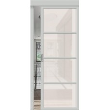 Дверь ПЭТ BRAVO Твигги-11.3 ДО Grey Silk