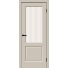 Дверь ПЭТ BRAVO Неоклассик-33 ДО Cream Silk