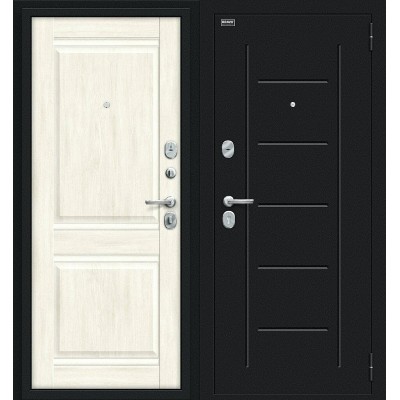 Дверь входная BRAVO Некст Kale Букле черное / Nordic Oak