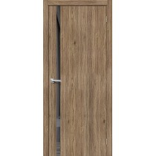 Дверь экошпон BRAVO Браво-1.55 ДО Original Oak с зеркалом