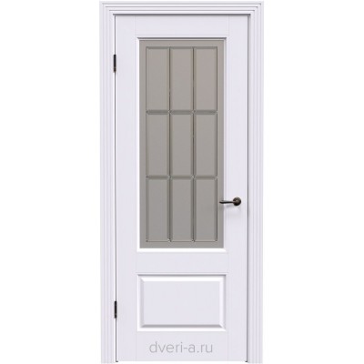 Дверь эмаль Двери-А  А-15 ДО  Белая эмаль