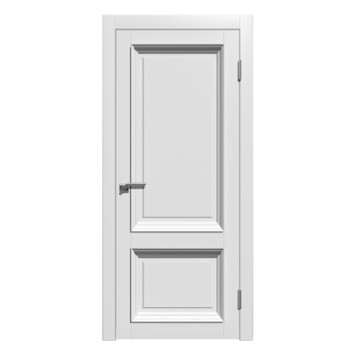 Дверь эмаль Легенда Стелла 2 ДГ эмаль белая