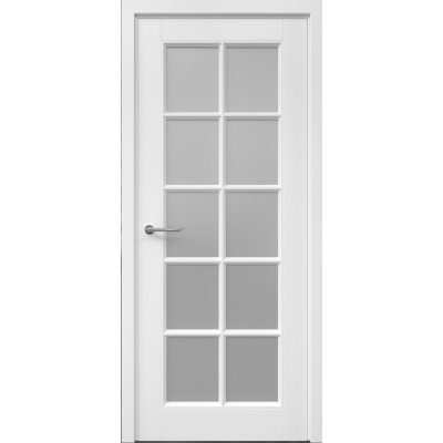 Дверь эмаль ALBERO Классика 5 ДГ Белый