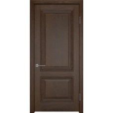 Дверь шпонированная Аrt Deko Аттика-1 ДГ Дуб миндаль