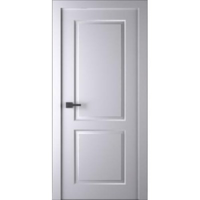 Дверь эмаль Belwooddoors Альта ДГ эмаль белая с зарезкой под замок