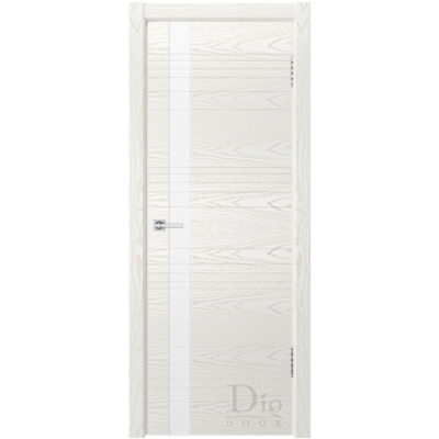Дверь шпонированная Dio Doors Лайн-1 ДО Ясень белый