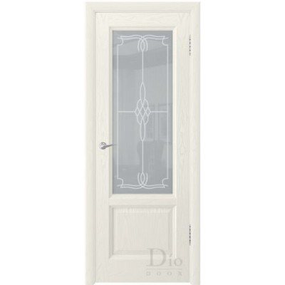 Дверь шпонированная Dio Doors Онтарио-1 ФС ДО Ясень жасмин
