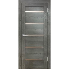 Дверь экошпон Eldorf Бавария 15 дуб эдисон серый