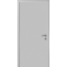 Дверь пластиковая Капель (Kapelli Classic) светло серый RAL 7035