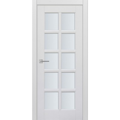 Дверь эмаль Комфорт Турин-13 ДО эмаль белая