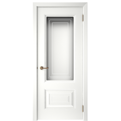 Дверь эмаль Luxor Скин-6 ДО Эмаль белая