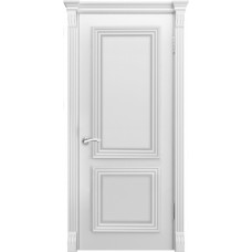 Ульяновская дверь Luxor Торес ДГ белая эмаль