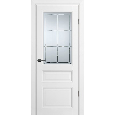 Дверь Profilo Porte PSU-39 ДО Белый со стеклом Сатинат