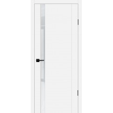 Дверь экошпон Profilo Porte PSC-10 ДO Белый со стеклом лакобель