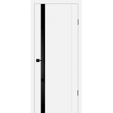 Дверь полипропилен Profilo Porte PSC-10 ДO Белый со стеклом лакобель