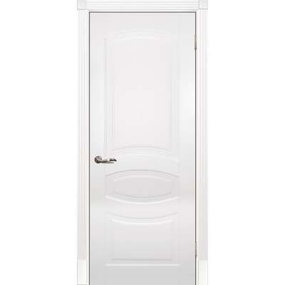 Дверь эмаль Текона Smalta 02 ДГ Белый RAL 9003