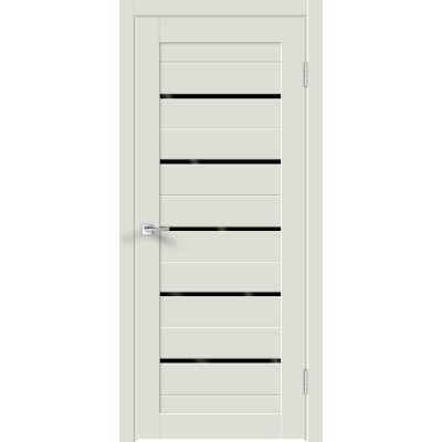 Дверь экошпон Velldoris XLINE 15 ДО(ч) светло-серый эмалит