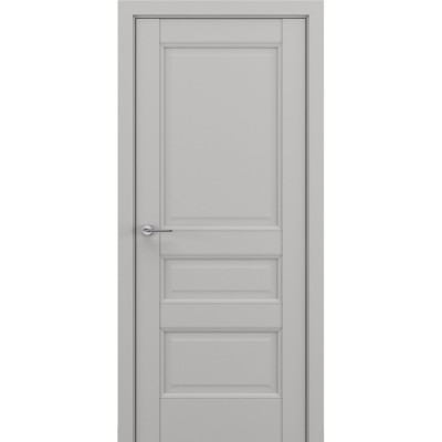 Дверь экошпон ZADOOR Ампир B5 ДГ Матовый серый