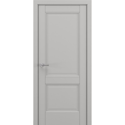 Дверь экошпон ZADOOR Венеция B5 ДГ Матовый серый