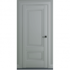Дверь экошпон ZADOOR Турин В3 ДГ Матовый серый