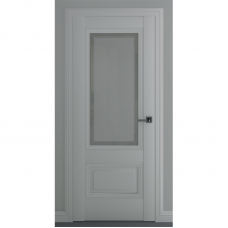 Дверь ZADOOR Турин В3 ДО Матовый серый