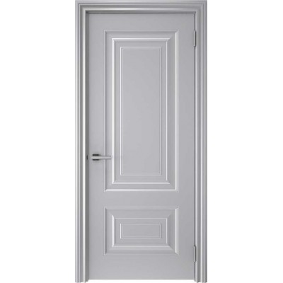 Дверь эмаль Текона Smalta-46 ДГ Серый