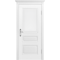Дверь эмаль BP-DOORS Трио В1 ДГ Эмаль белая