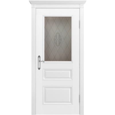 Дверь эмаль BP-DOORS Трио В1 ДО Эмаль белая